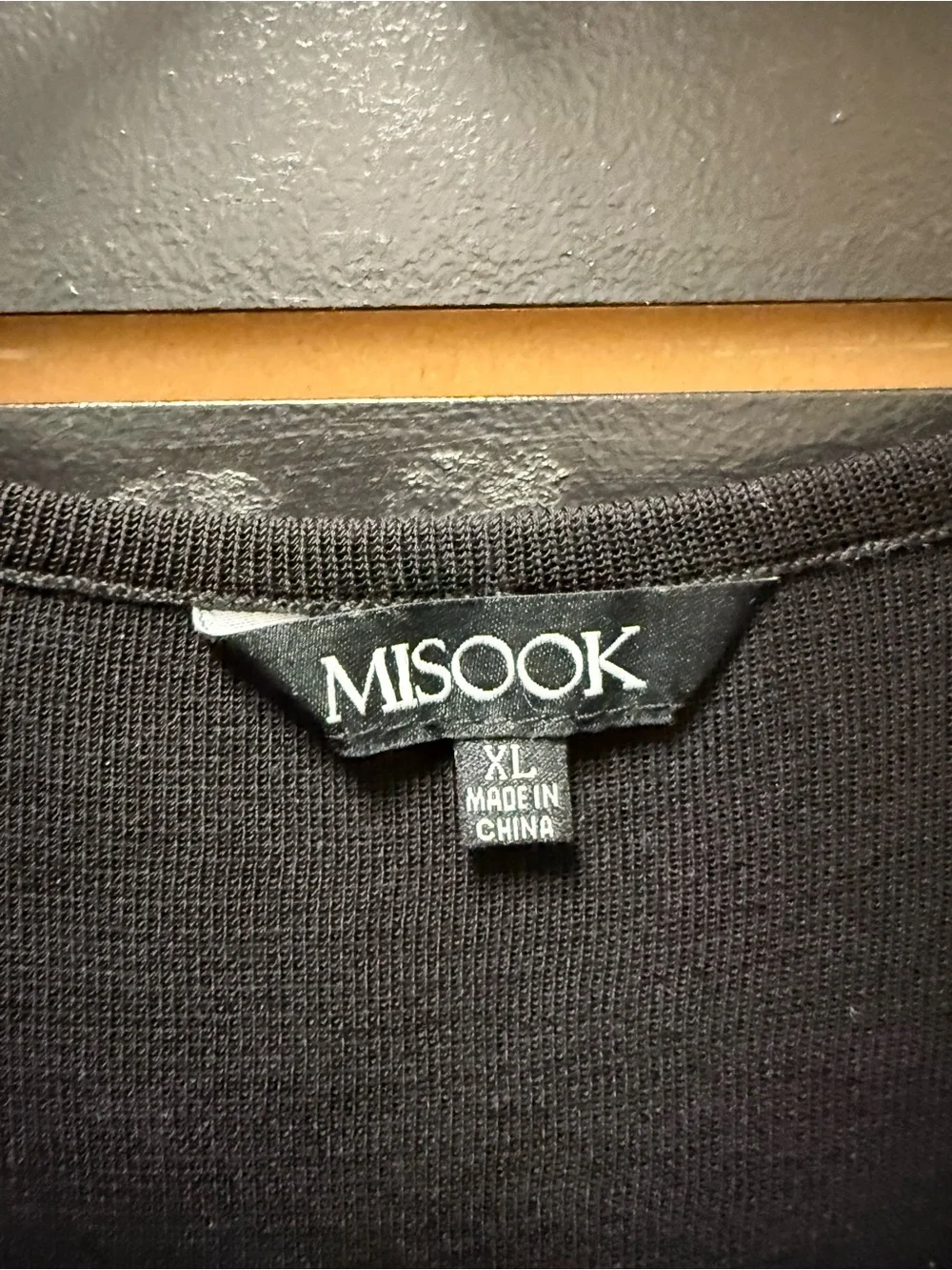 Misook Sleeveless Knit Sheath Tank Dress Black XL Midi